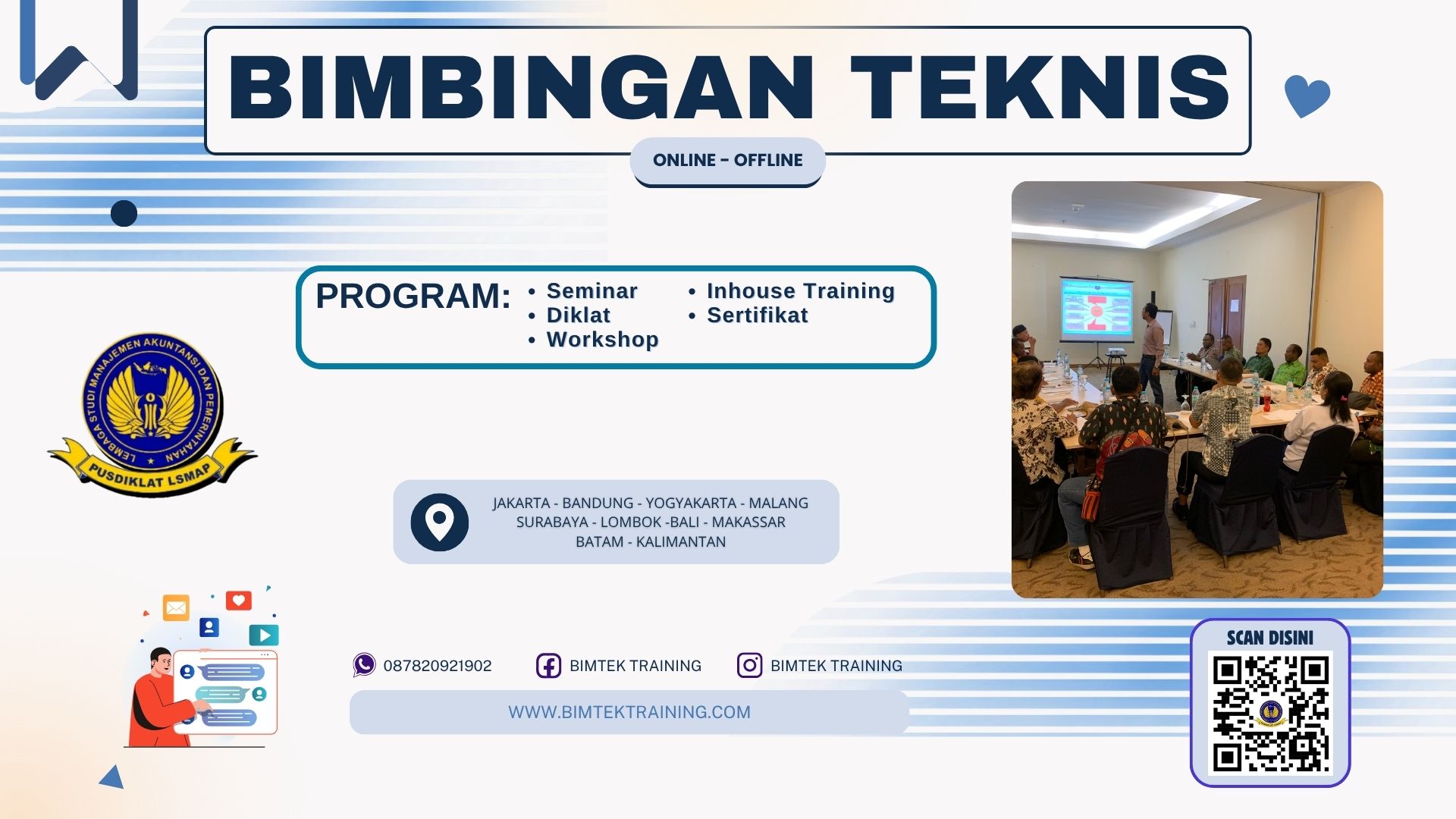 Bimtek Manajemen Keuangan Daerah Bagi, PA, PPTK dan PPK, Bendahara & SKPD Terkini