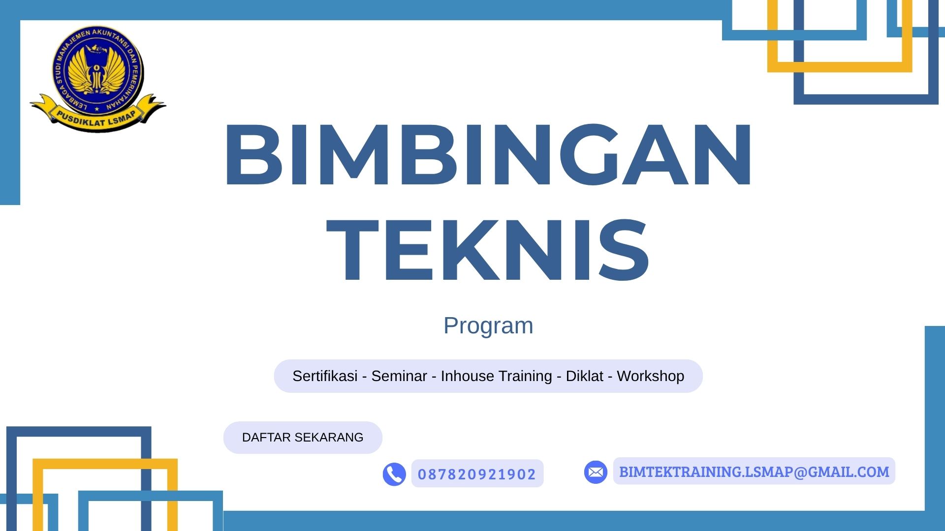 Bimtek Pengelolaan Sistem Informasi Akademik bagi Tenaga Pendidik