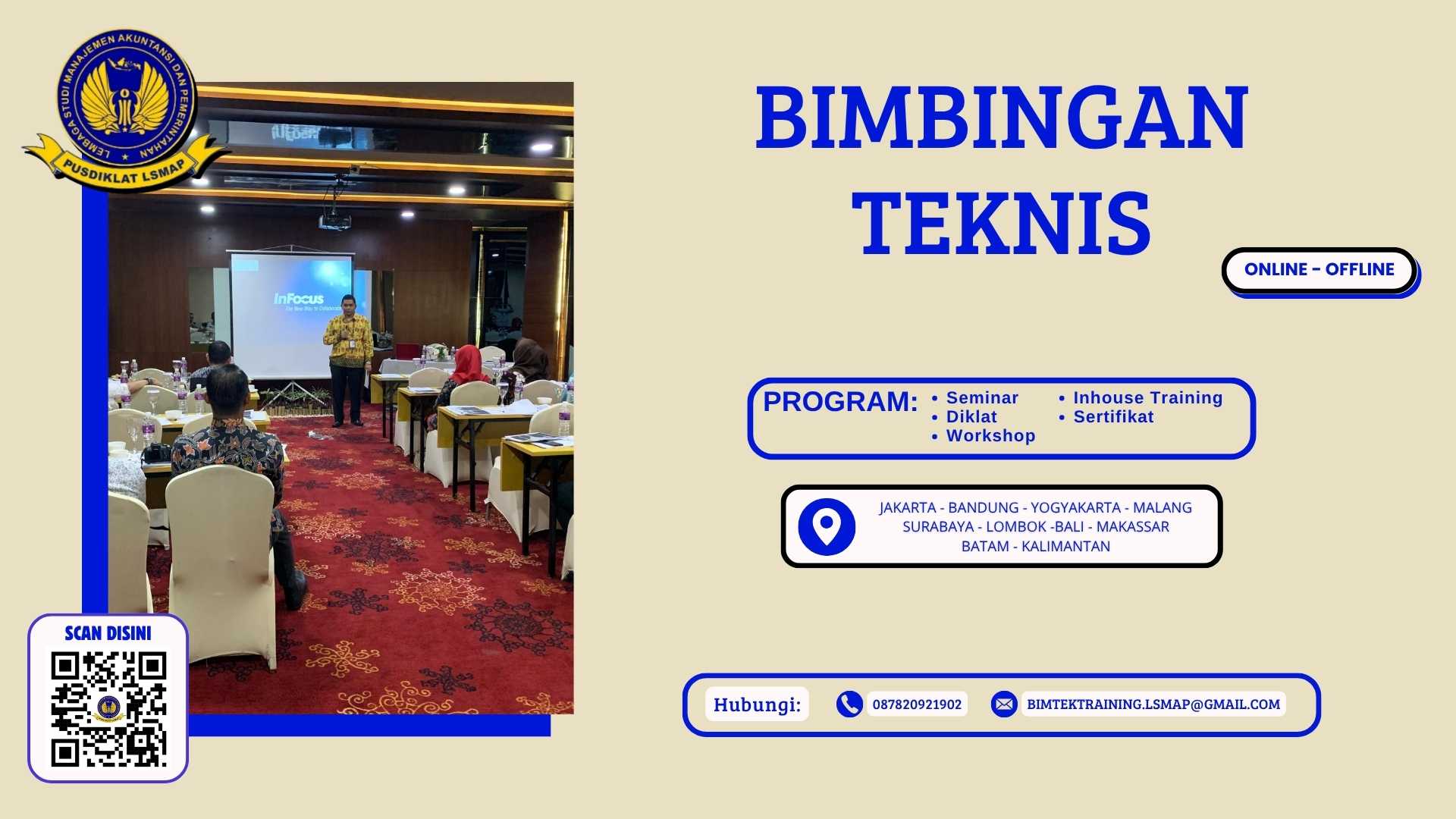 Bimtek Pedoman Pemeriksaan dan Penagihan Pajak Daerah Sesuai PMK RI No.7 Tahun 2025