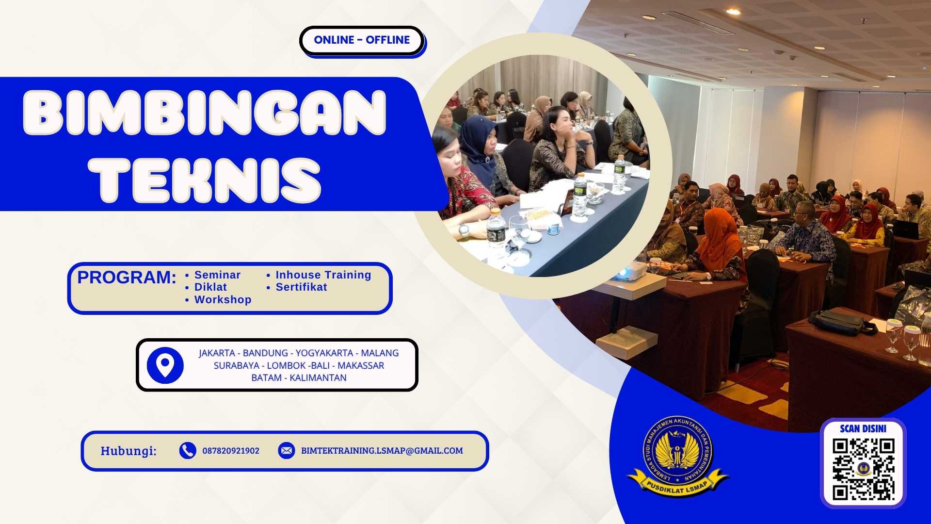 Bimtek Pembinaan dan Pengawasan Wajib Pajak Hotel, Restoran, Hiburan, Parkir Terbaru 2025-2026