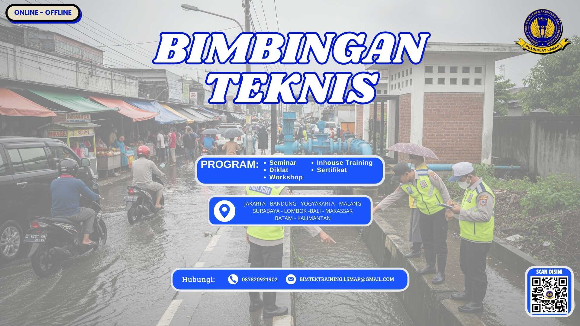 Bimtek Pengelolaan Drainase Perkotaan dan Banjir Terbaru 2025-2026: Teknik yang Ramah Lingkungan