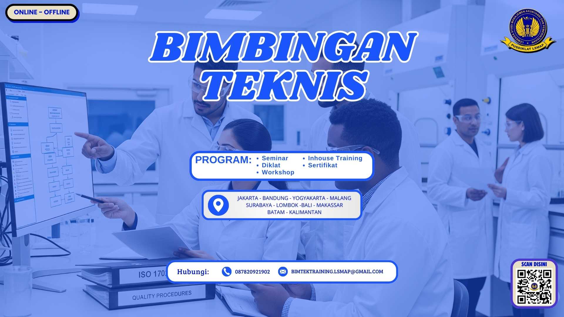 Pelatihan ISO 17025:2017 Terbaru Tahun 2025/2026: Peningkatan Kompetensi Sistem Manajemen Laboratorium Pengujian & Kalibrasi