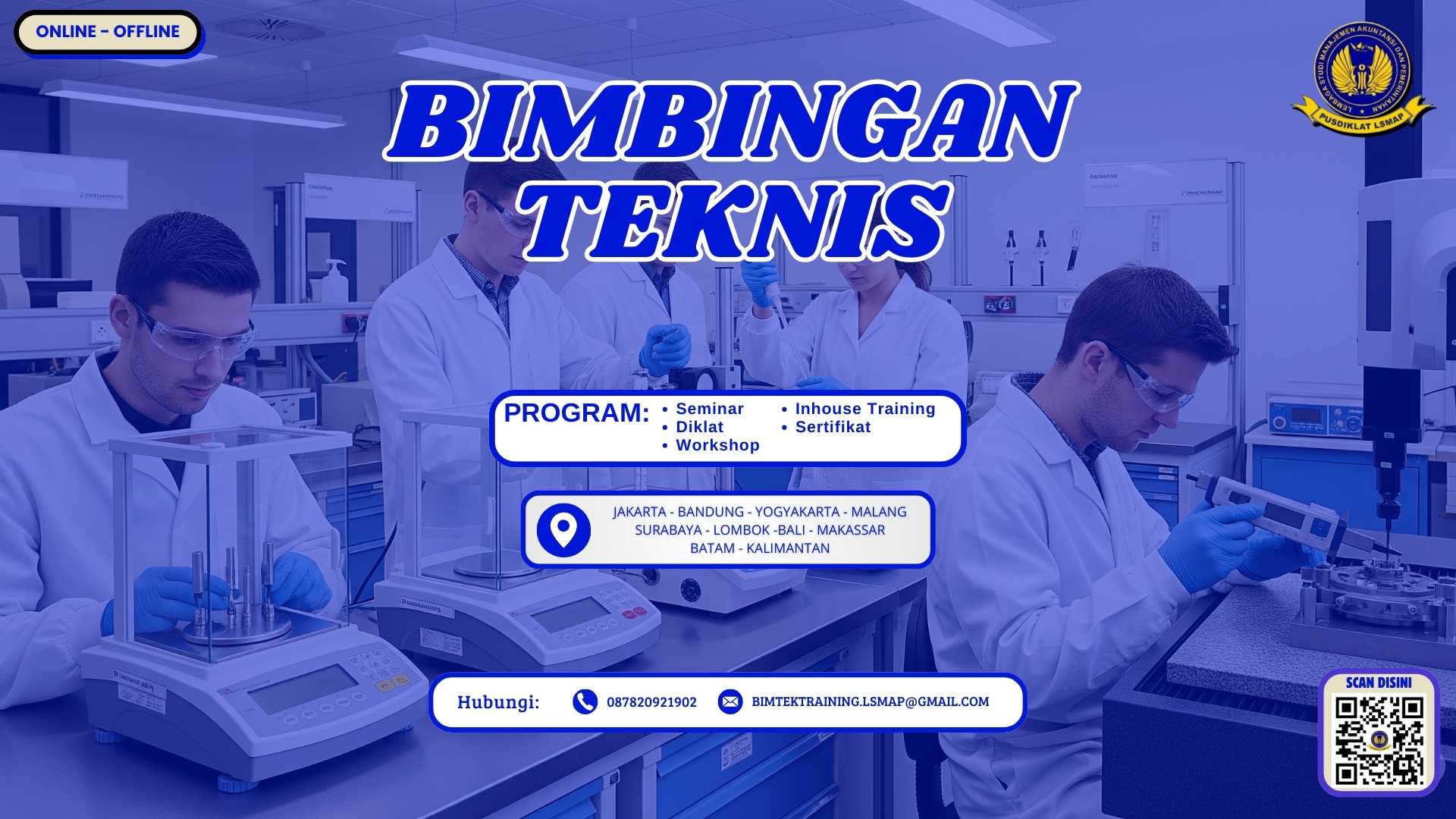 Pelatihan Teknik Kalibrasi Massa, Suhu, Volumetrik, dan Dimensi Terbaru 2025/2026 untuk Profesional Industri