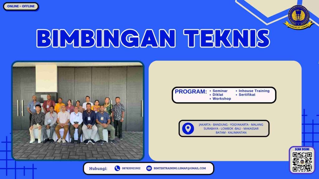 Bimtek Corporate Governance Framework Terbaru 2025-2026: Strategi Tata Kelola Perusahaan Berbasis GCG, Regulasi, dan Manajemen Risiko untuk Keberlanjutan Bisnis