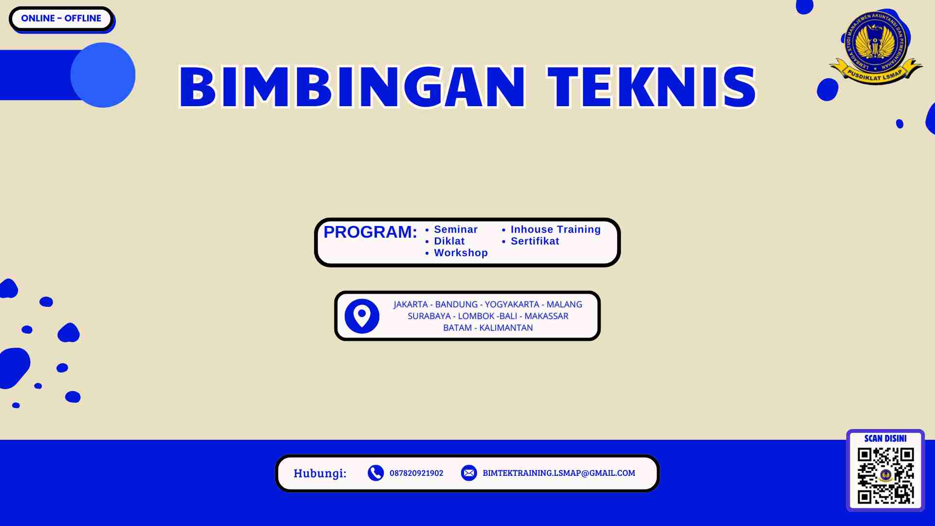 Bimtek Pelatihan Pelaporan Perpajak Terbaru 2025-2026 untuk Bendahara SKPD dan Pengelola Keuangan Daerah