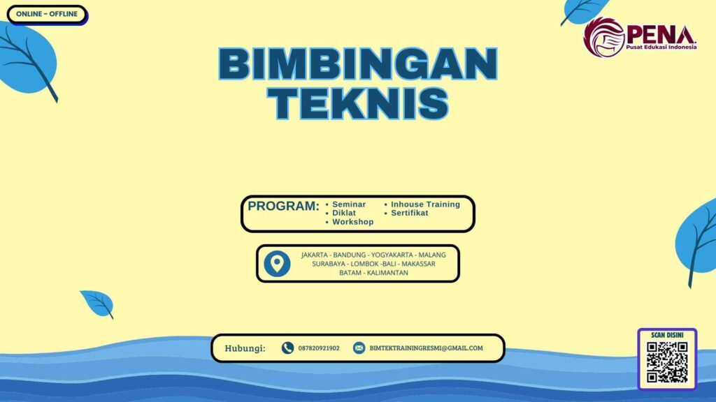 Bimtek Pelatihan Manajemen Kearsipan Digital Berbasis E-Arsip untuk Perguruan Tinggi Terbaru 2026-2027