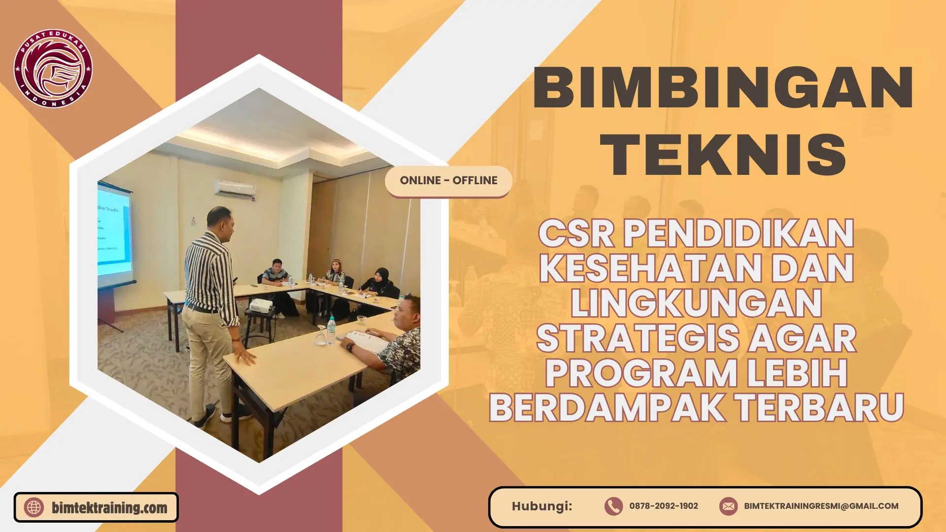 Bimtek CSR Pendidikan Kesehatan dan Lingkungan Strategis agar Program Lebih Berdampak Terbaru