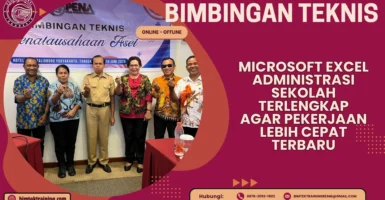 Bimtek Microsoft Excel Administrasi Sekolah Terlengkap agar Pekerjaan Lebih Cepat Terbaru