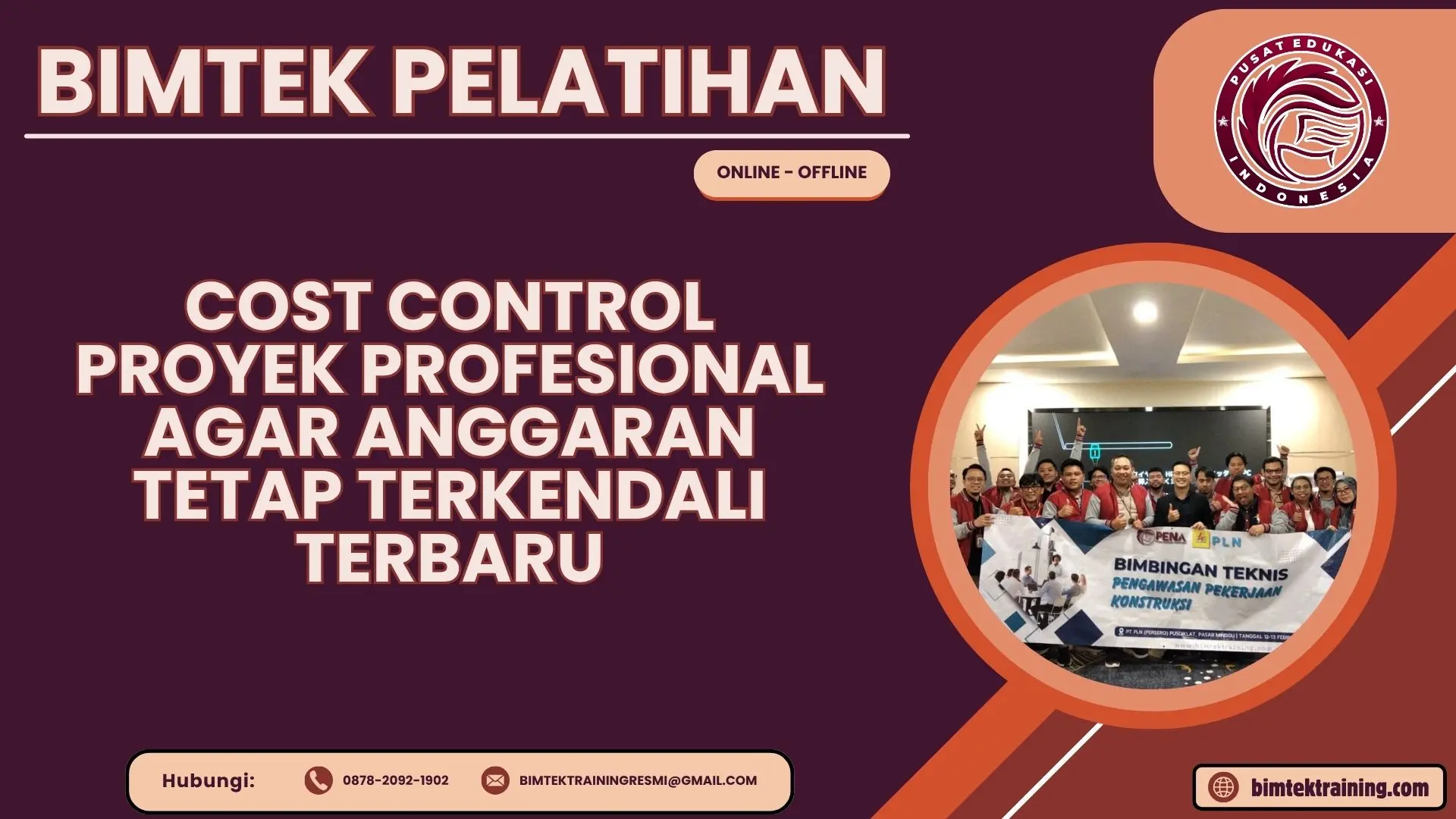 Bimtek Pelatihan Cost Control Proyek Profesional agar Anggaran Tetap Terkendali Terbaru