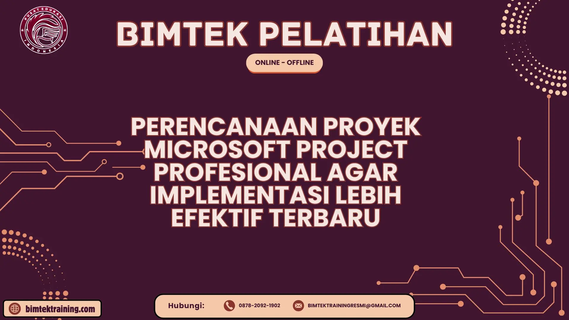 Bimtek Pelatihan Perencanaan Proyek Microsoft Project Profesional agar Implementasi Lebih Efektif Terbaru