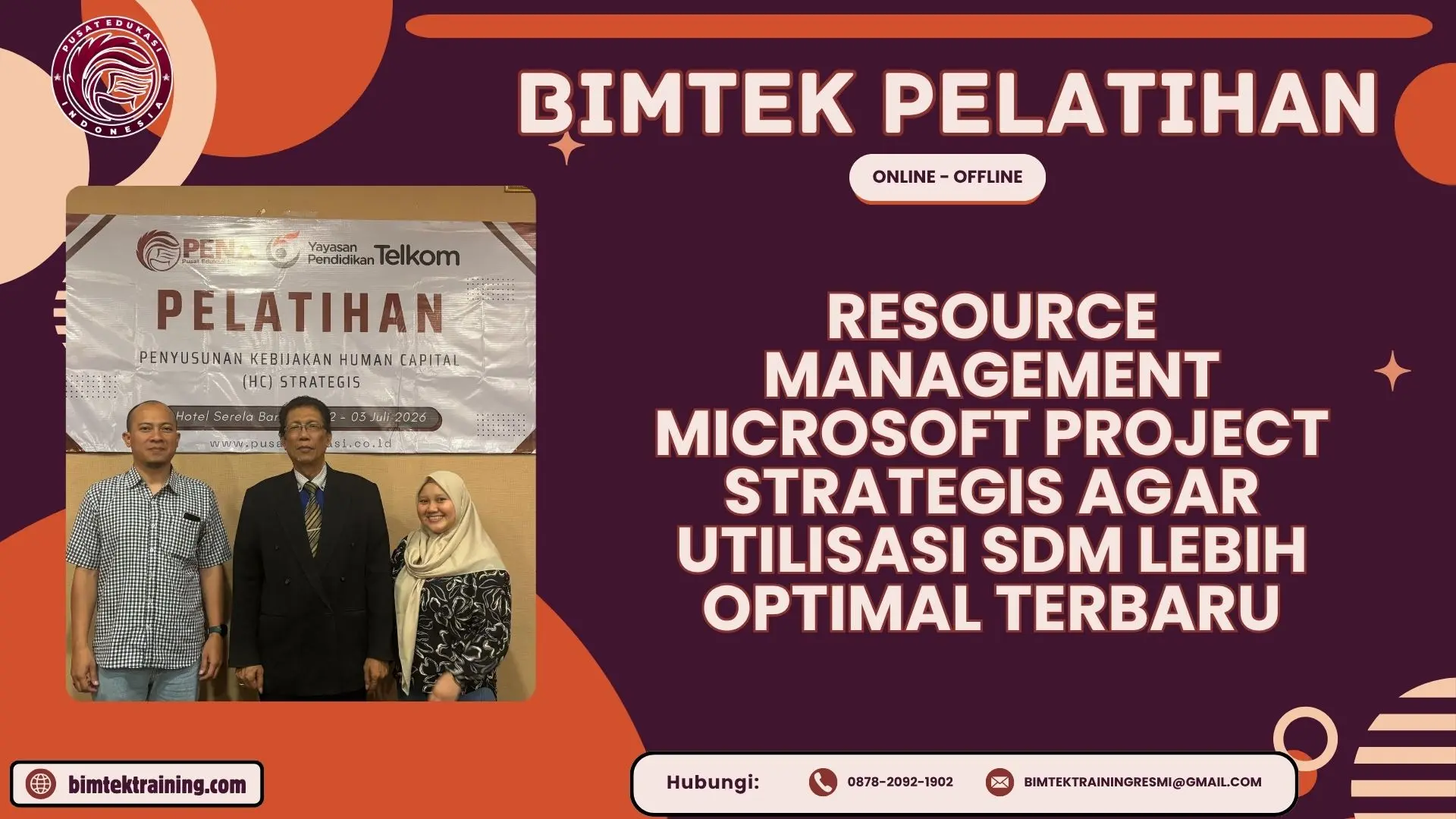 Bimtek Pelatihan Resource Management Microsoft Project Strategis agar Utilisasi SDM Lebih Optimal Terbaru