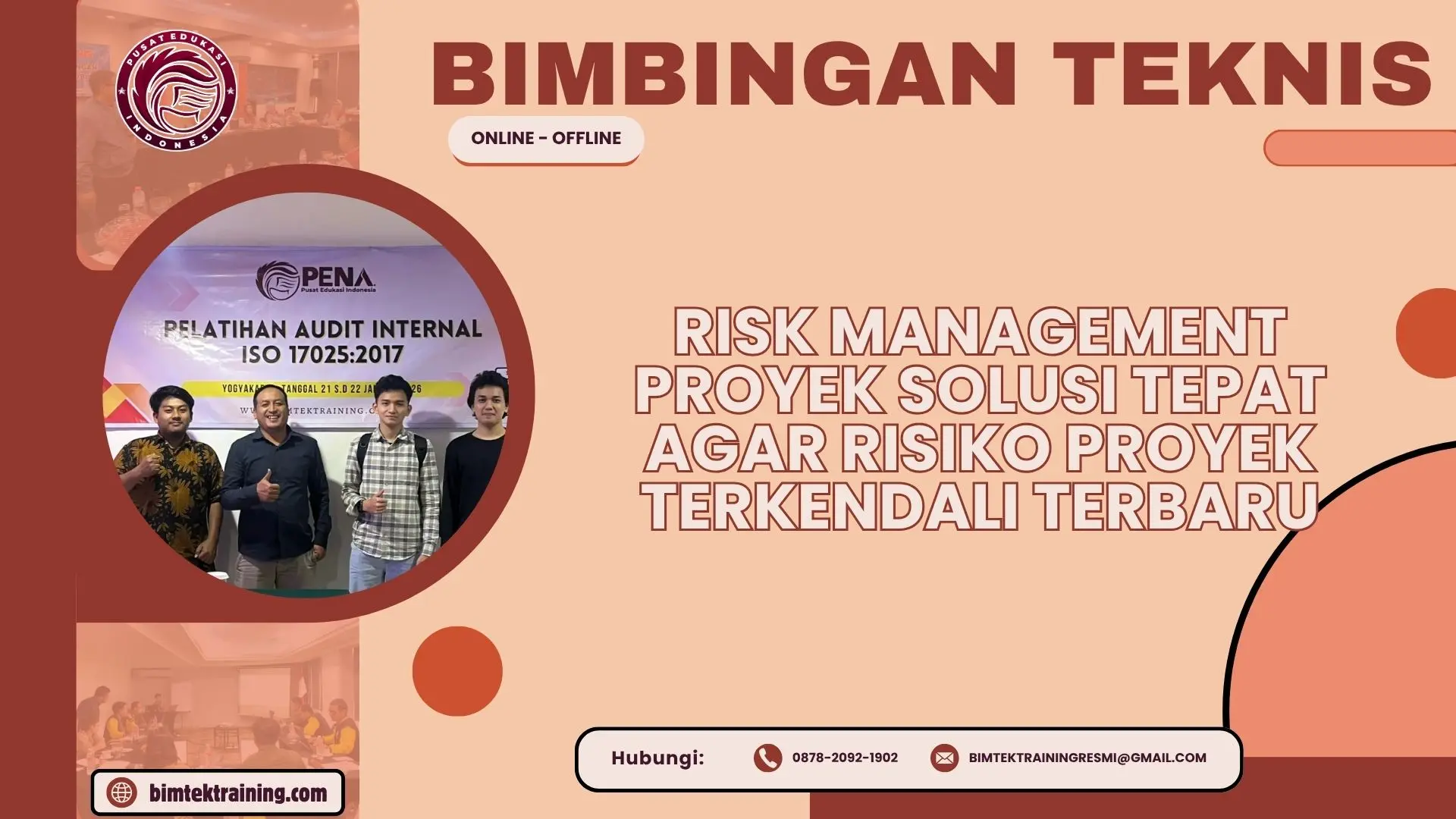 Bimtek Risk Management Proyek Solusi Tepat agar Risiko Proyek Terkendali Terbaru