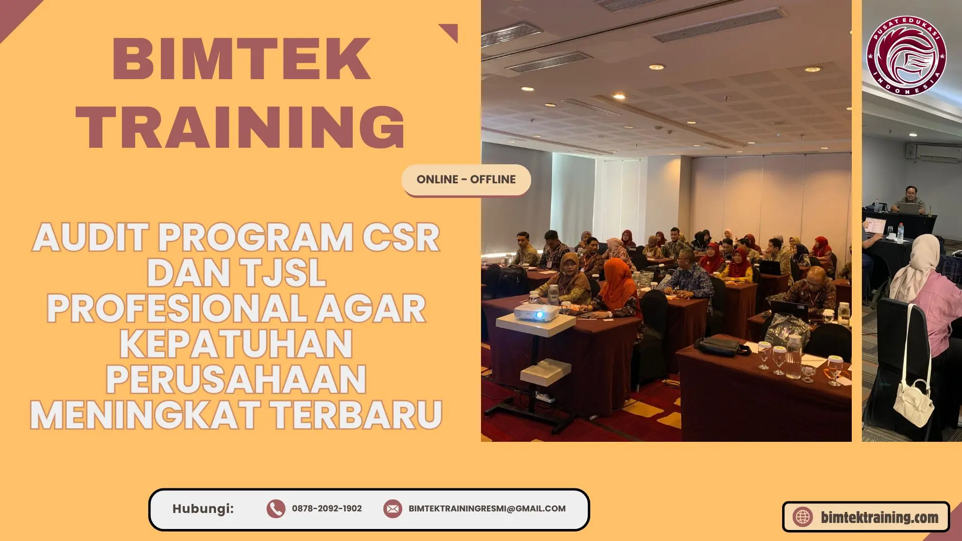Bimtek Training Audit Program CSR dan TJSL Profesional agar Kepatuhan Perusahaan Meningkat Terbaru