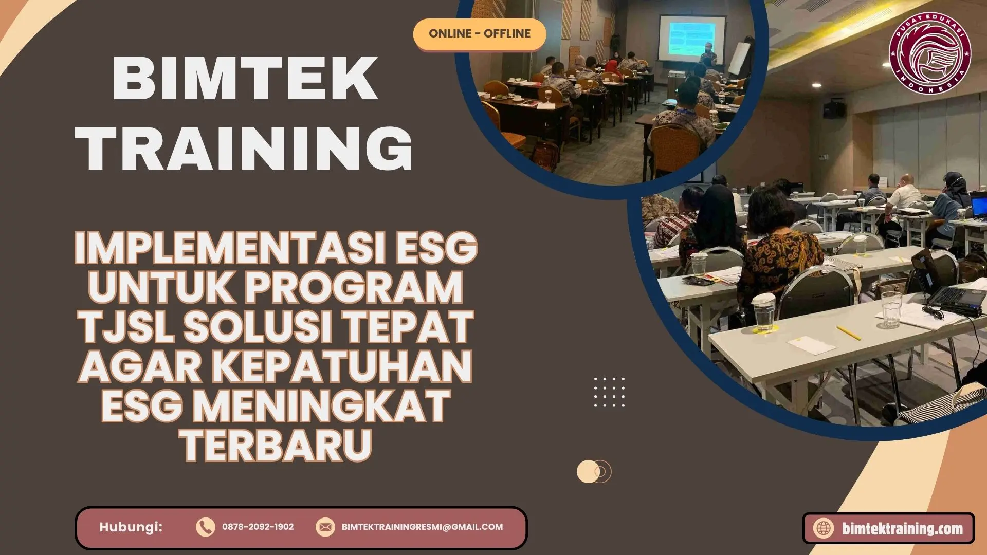 Bimtek Training Implementasi ESG untuk Program TJSL Solusi Tepat agar Kepatuhan ESG Meningkat Terbaru