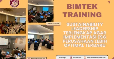 Bimtek Training Sustainability Leadership Terlengkap agar Implementasi ESG Perusahaan Lebih Optimal Terbaru