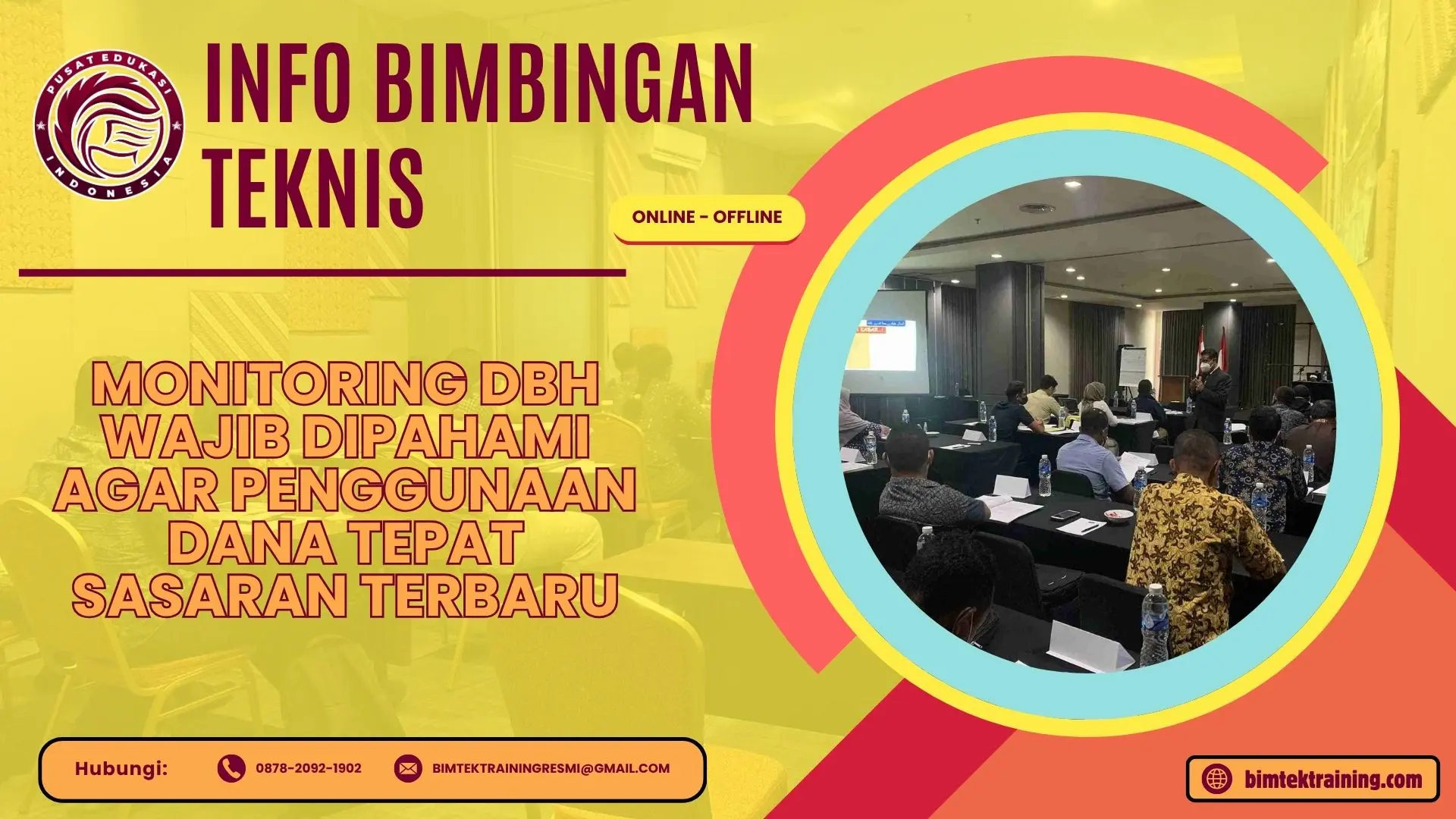 Info Bimtek Monitoring DBH Wajib Dipahami agar Penggunaan Dana Tepat Sasaran Terbaru 2026-2027