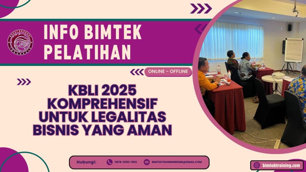 Info Bimtek Pelatihan KBLI 2025 Komprehensif untuk Legalitas Bisnis yang Aman
