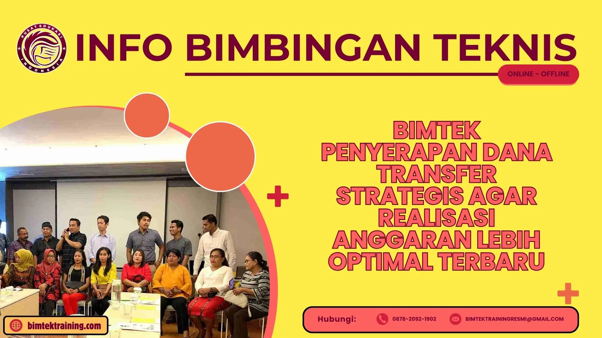 Info Bimtek Penyerapan Dana Transfer Strategis agar Realisasi Anggaran Lebih Optimal Terbaru 2026-2027