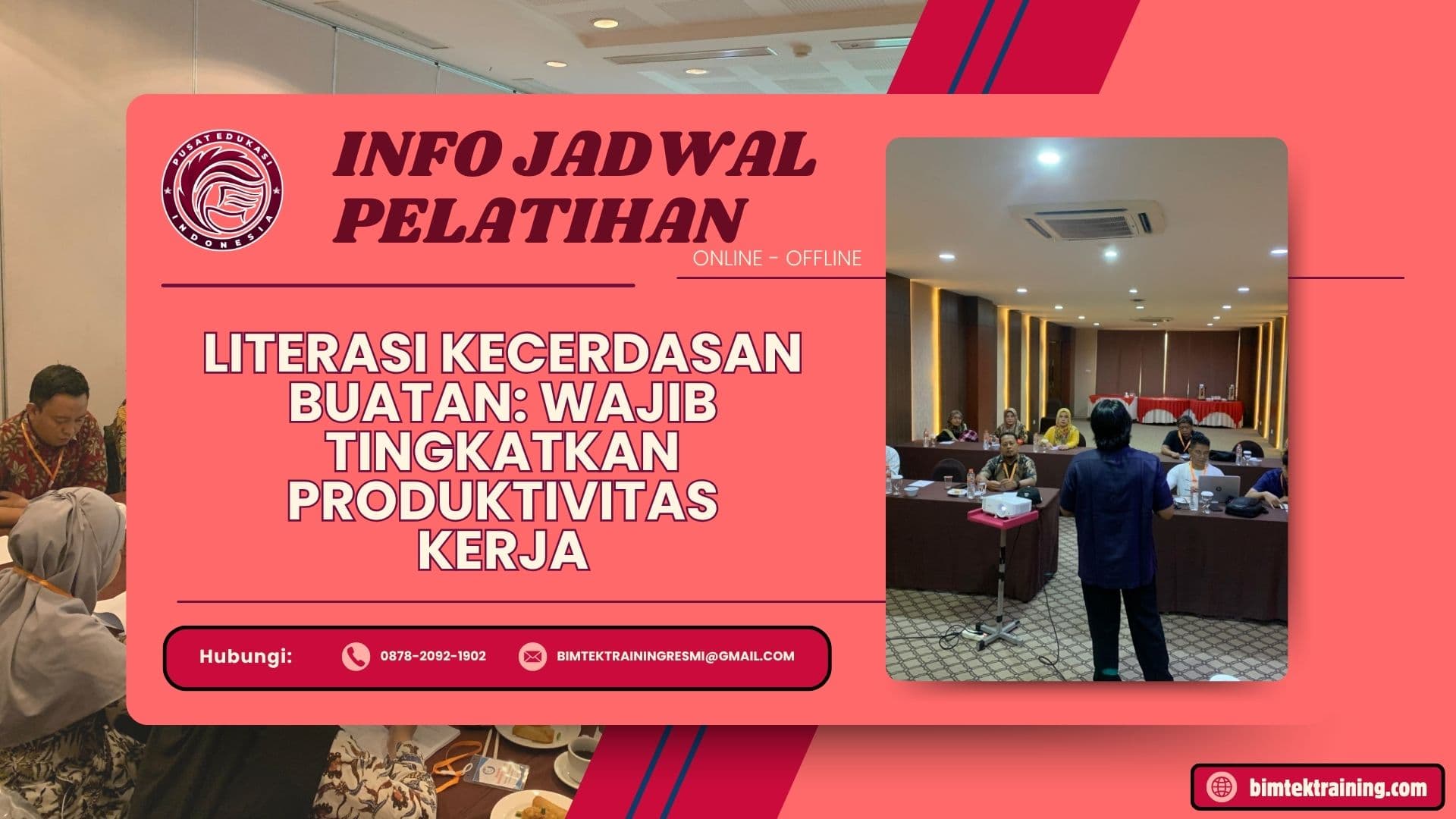 Info Jadwal Pelatihan Literasi Kecerdasan Buatan: Wajib Tingkatkan Produktivitas Kerja 2026-2027