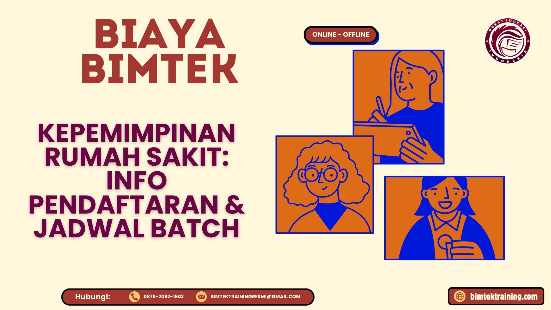 Biaya Bimtek Kepemimpinan Rumah Sakit: Info Pendaftaran & Jadwal Batch