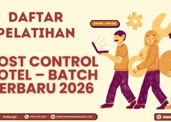 Daftar Pelatihan Cost Control Hotel – Batch Terbaru 2026