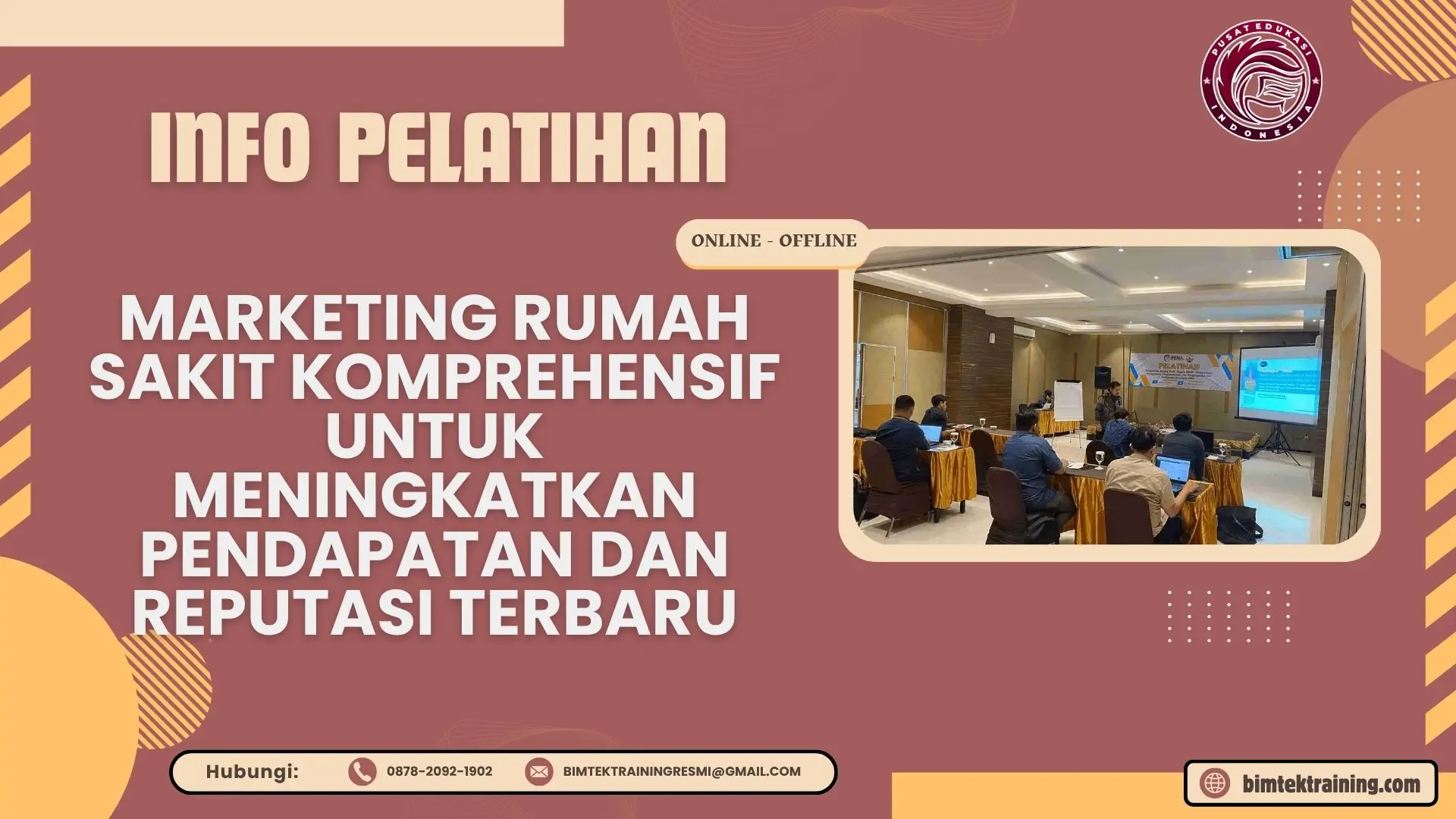 Info Pelatihan Marketing Rumah Sakit Komprehensif untuk Meningkatkan Pendapatan dan Reputasi Terbaru