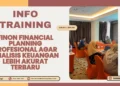 Info Training FINON Financial Planning Profesional agar Analisis Keuangan Lebih Akurat Terbaru