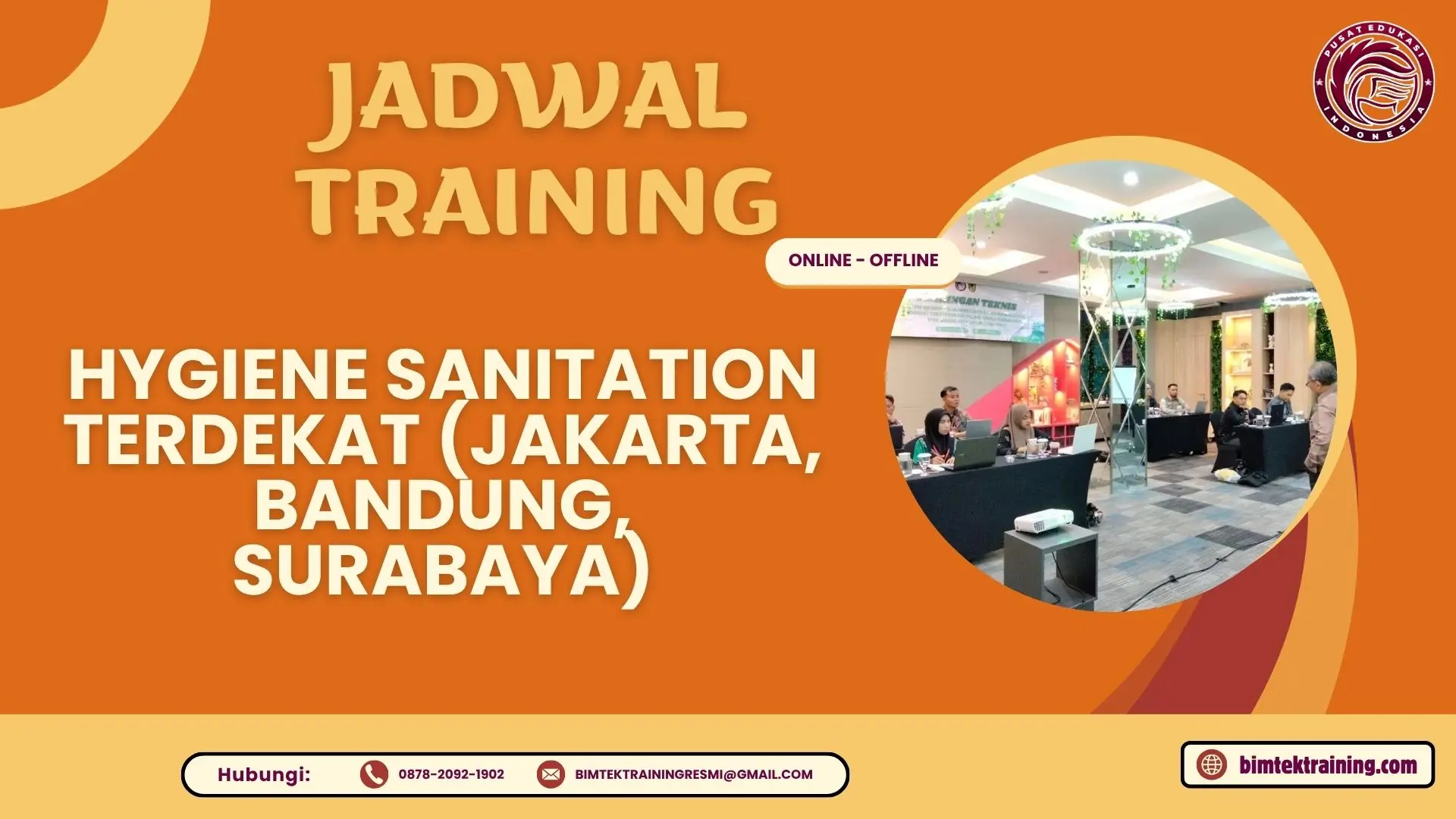 Jadwal Training Hygiene Sanitation Terdekat (Jakarta, Bandung, Surabaya)