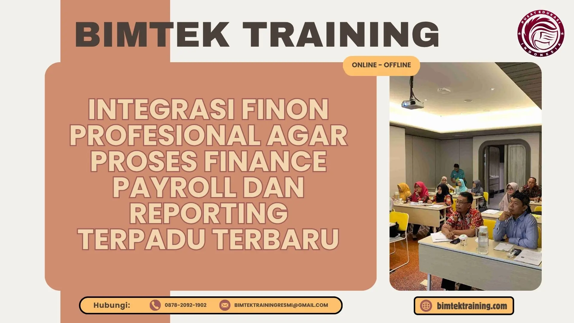 Training Integrasi FINON Profesional agar Proses Finance Payroll dan Reporting Terpadu Terbaru