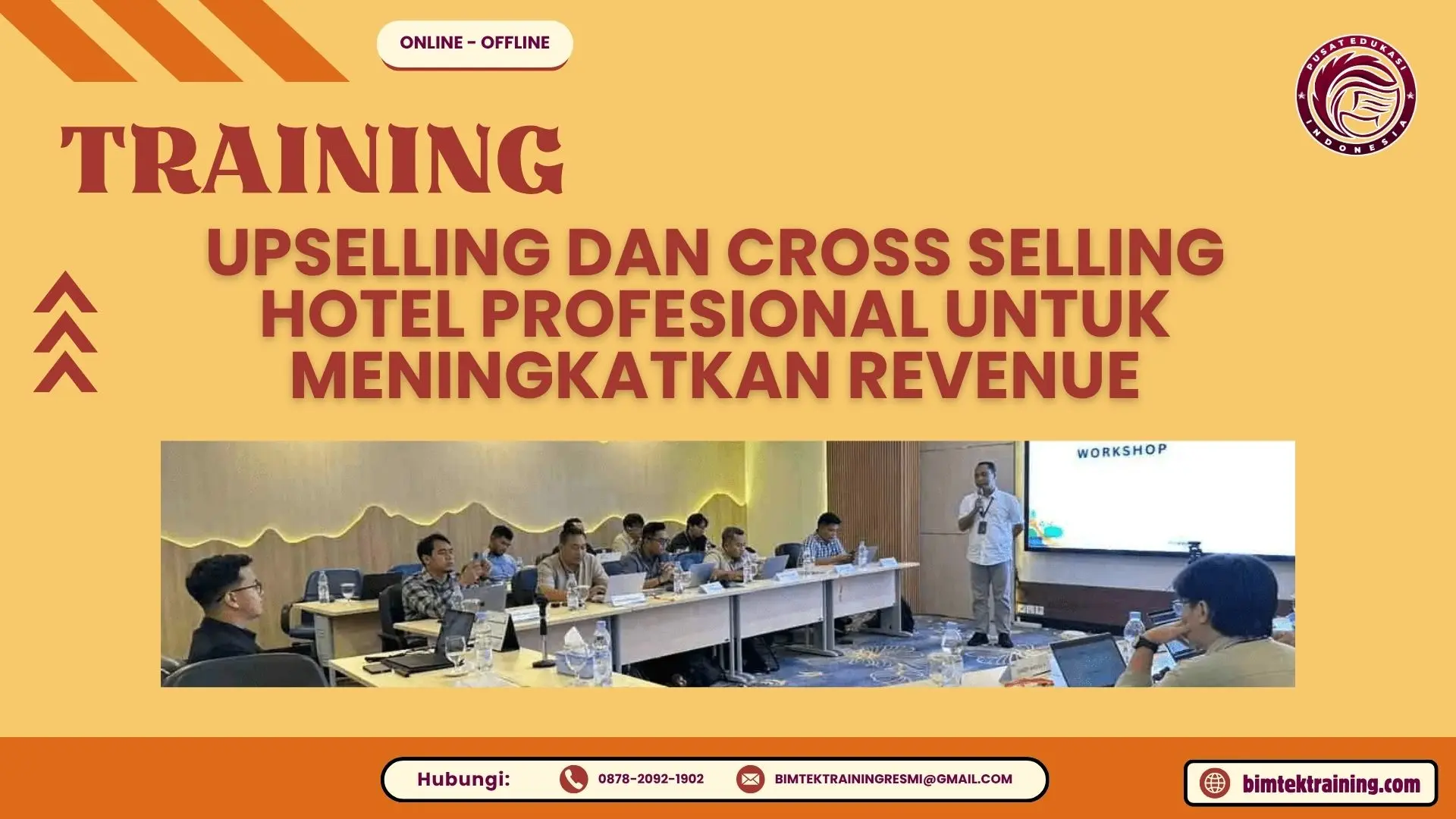 Training Upselling dan Cross Selling Hotel Profesional untuk Meningkatkan Revenue
