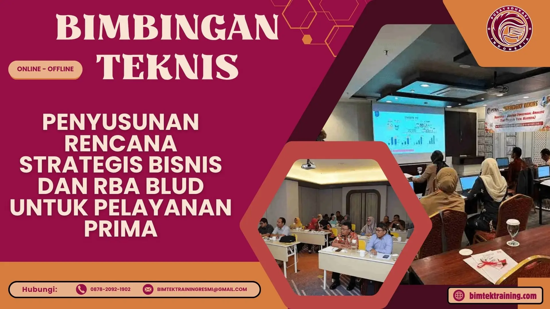 Bimtek Penyusunan Rencana Strategis Bisnis dan RBA BLUD untuk Pelayanan Prima