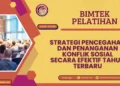 Bimtek Strategi Pencegahan dan Penanganan Konflik Sosial 2026 untuk aparatur pemerintah