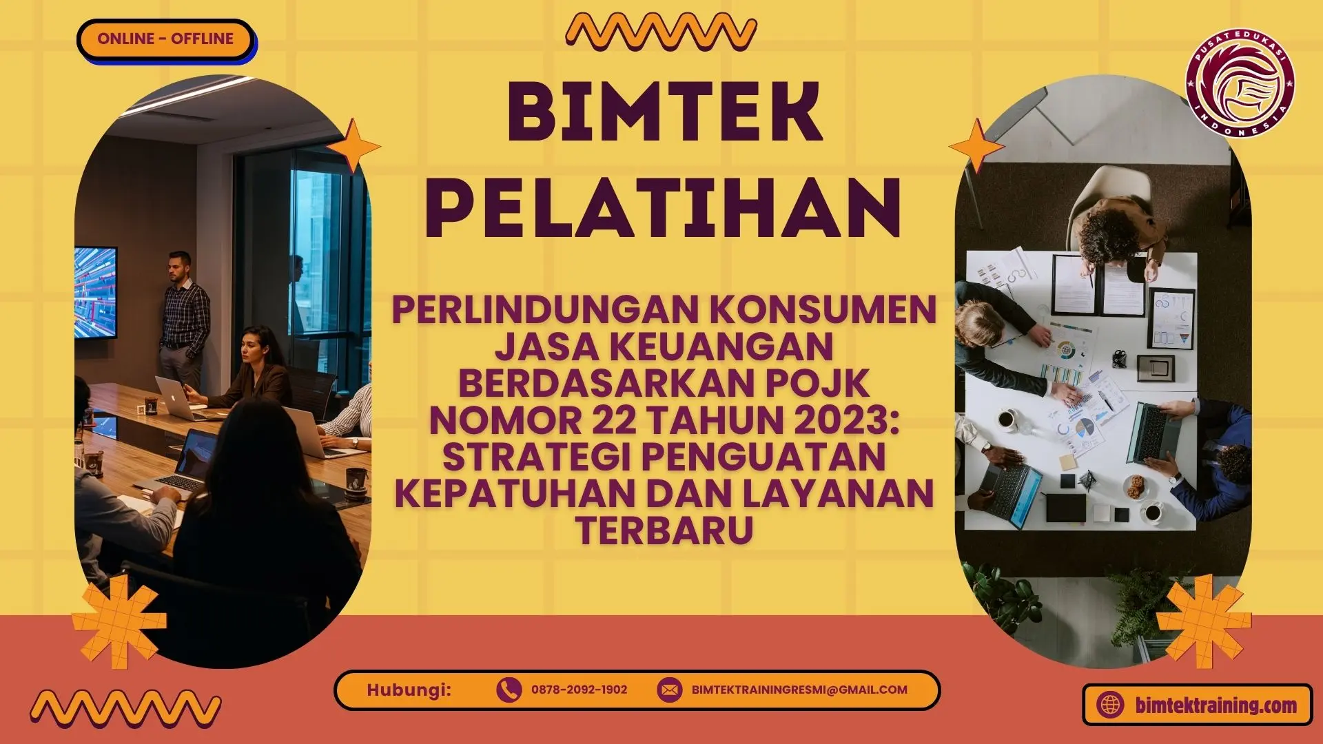 Bimtek Training Perlindungan Konsumen Jasa Keuangan Berdasarkan POJK Nomor 22 Tahun 2023 tahun 2026–2027