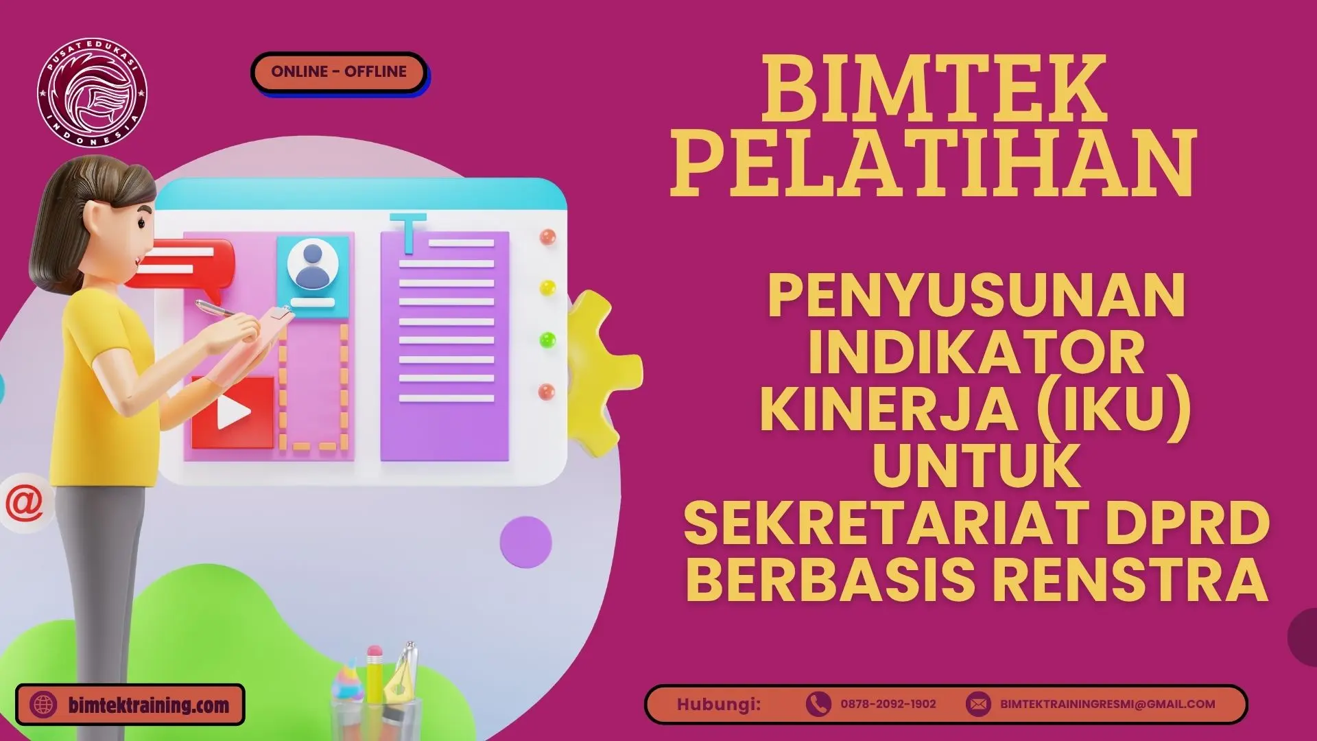 Pelatihan Penyusunan Indikator Kinerja 2027-2028 untuk Sekretariat DPRD