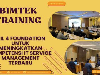 Training ITIL 4 Foundation 2026–2027 untuk pengelolaan layanan teknologi informasi