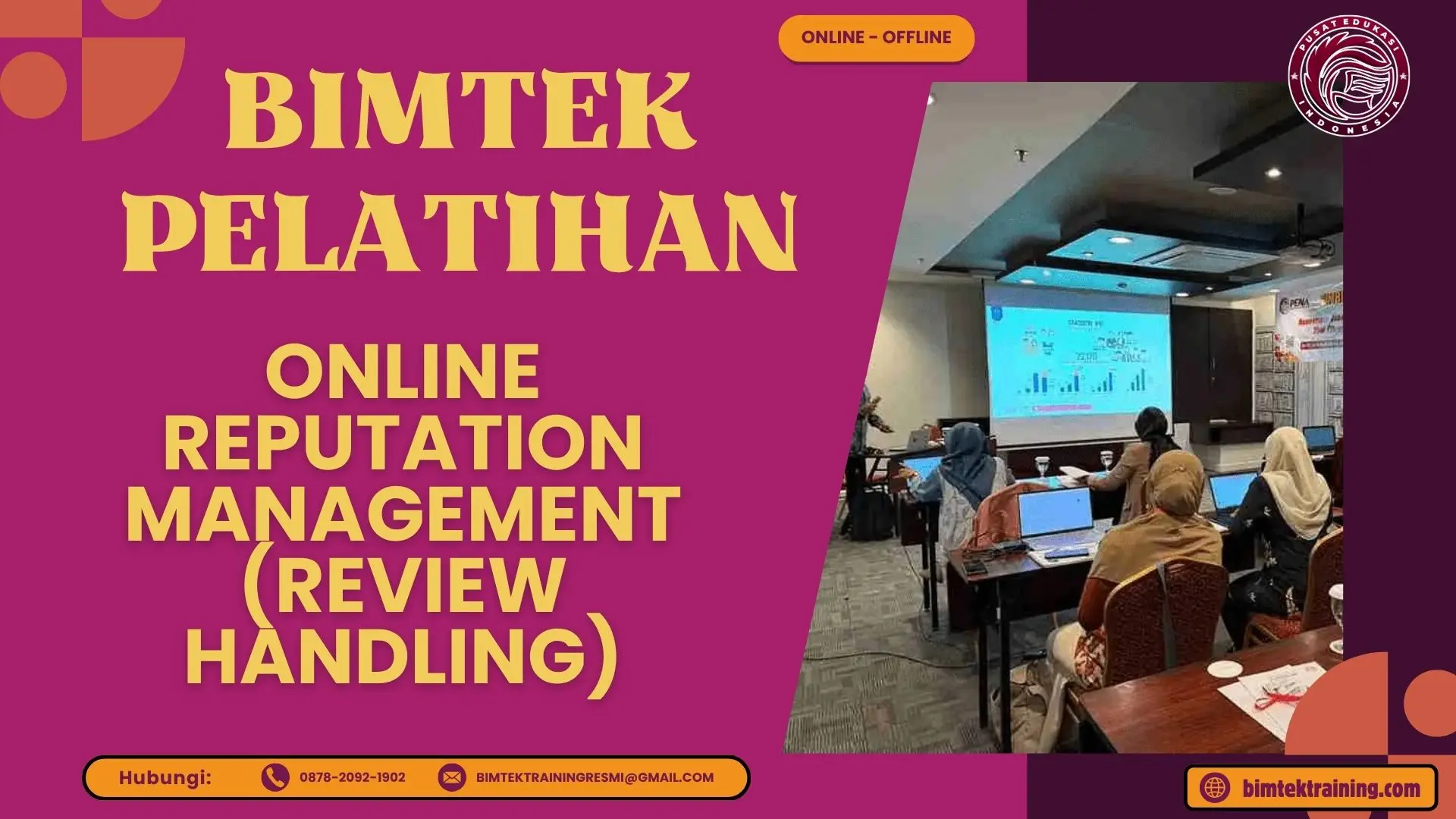 Training Online Reputation Management 2027-2028 untuk pengelolaan reputasi merek digital